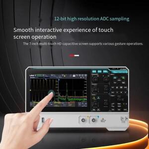 UNI-T UPO1152/UPO1154HD 듀얼/4 채널 디지털 오실로스코프 12 비트 고정밀 150M 대역폭 터치 웨이브 악기