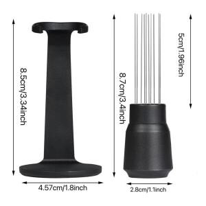 교체용 바늘, 에스프레소 분배 바늘이 포함된 Breville Barista 머신용 강력한 자석으로 업그레이드된 WDT