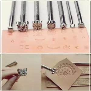 가죽스탬프 캐릭터스탬프 세트 가죽 스탬프제작 문양 각20PCS 스탬프세트 우드스탬프 1W97E9C43