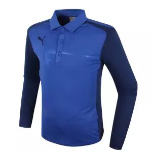 푸마 골프 일상 편한 남자 카라긴팔티 활동성을챙긴 행사단체복 깔끔한티 낚시티셔츠 가벼운착용감 바캉스