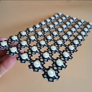 10pcs 1W 3W 고전력 따뜻한 화이트/쿨 화이트/레드/그린/블루/로얄 블루 IR LED 20mm 스타 pcb