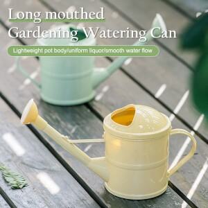 식물 물뿌리개 플라스틱 꽃 1.5L 가벼운 긴 주둥이 정원 실내용, 가정용