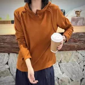 가을 캐주얼 여사친 후드티 상의 양면 후드 데일리 긴팔 기모 SPO마켓3