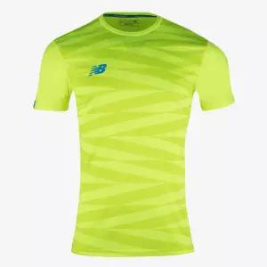 뉴발란스 유니폼 축구 반팔티 조기축구 옐로우 등산티 야유회복장 활동성좋은 시원한티셔츠 기능성상의