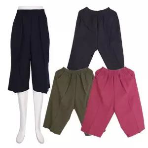 면7부반바지 엄마할머니반바지 국내제작 (10360482A)