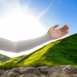 아이스 쿨링 팔토시 자외선 차단 냉감 쿨 슬리브 남녀용 그레이