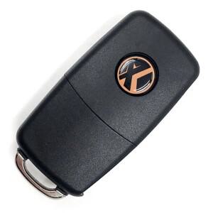 XHORSE XKB520EN 와이어 VVDI 원격 자동차 키 2세대 VW B5 3 버튼용 교체 무선 프로그래밍 지원