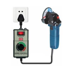 앵글 그라인더 속도 조절기 스위치 핸드 드릴 연마 팬 무단속 모터 산업 자동화
