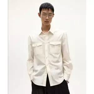 엘무드 LMOOD 파비오 린넨 코튼 셔츠 아이보리 L6AS0010IV 417781