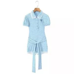 캐주얼 겨울 여성패션 얇은 점프슈트 퍼프 DL4