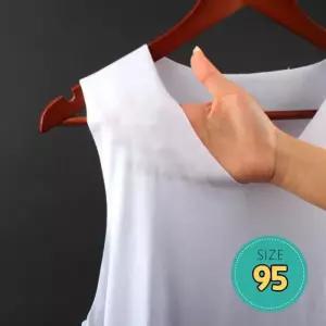 [라일리의류] Rly 남자 V넥 심리스 이너나시 화이트 95 이너 쿨