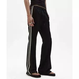 엘무드 LMOOD 레온 플레어 트랙팬츠 블랙 L6AP0021BK 417777