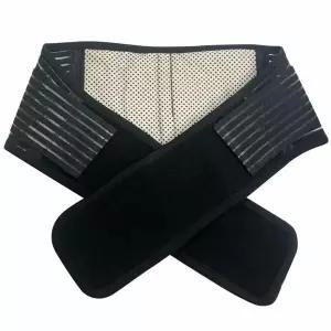 토르마린 자석 원적외선 발열 찜질 허리 보호대 밴드