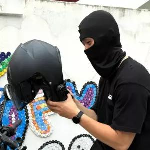 바라클라바 롱 넥워머 복면 햇빛 차단