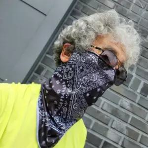 쿨링 마스크 바늘형 스카프 넥워머 바라클라바