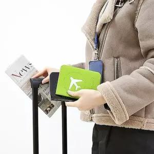 커플 신혼여행 비행기티켓 여권보호 커버지갑 Vacance 여권 여권커버 비행기티켓여행