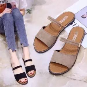 19666-6 플랫샌들 여성샌들 여자샌들 스트랩샌들 웨지샌들 여름슬리퍼 여성쪼리 플랫샌들