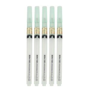 1개 102 플럭스 펜 납땜 로진 솔더 페이스트 도구 어플리케이터 브러시 헤드 노클린 BGA