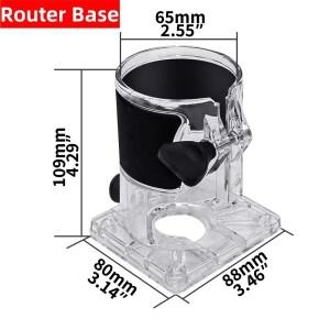 목공 벤치 용 마이 터 게이지가있는 알루미늄 라우터 테이블 삽입 플레이트 톱 다기능 트리머 조각 기계