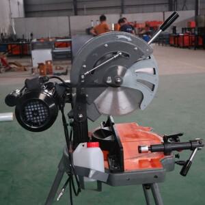 멀티 앵글 알루미늄 프로파일 절단 톱, 베벨 데스크탑 전기 절단기, 정밀 45 ° 90 도 회전 톱