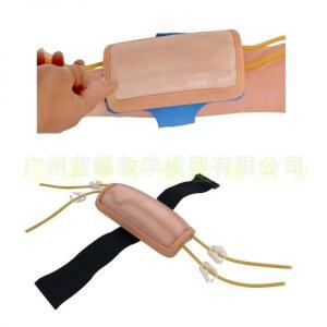 IV 인젝션 연습 패드 주사연습 모델 투명 모형 단일 레이어 모의피부