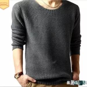 니트 캐주얼 가을 남자니트 스웨터 패션 터틀넥 빅사이즈 JEN3
