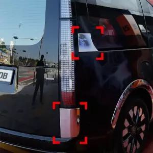 스타리아 리어 클롬 몰딩 세트 크롬 튜닝 커버