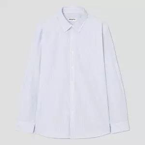 [롯데백화점]로가디스 클래식 핀스트라이프 셔츠 - 블루 RY6264P35P