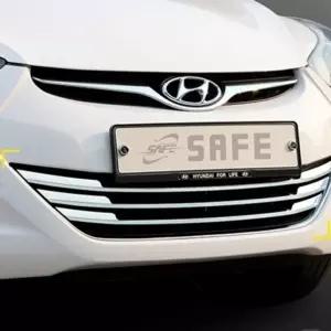 아반떼 MD 라디에이터 몰딩 커버 튜닝 보호