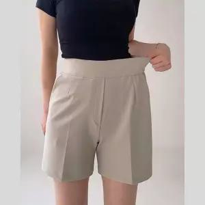 [바이어스]와이드 스판 여름 밴딩 반바지 슬랙스 숏 팬츠 코디 (16458323A)