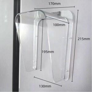 방수 투명 초인종 도어벨 인터폰 커버 무첨가 레인커버