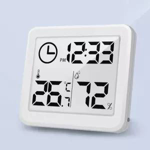 큰 액정 신생아 온습도계 캠핑 아기 차량용 온도기 온도 습도계 정밀 디지털 온도계 미니 휴대용 벽걸이