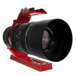 천체 사진 촬영용 SVBONY SV555 54mm 페츠발 APO 굴절 망원경, 새롭게 업그레이드된 정밀 초점, 풀 프레임 호환성, F4.5-F22 가변 조리개, EAF 마운트 키트, SLR 카메라 렌즈 포함