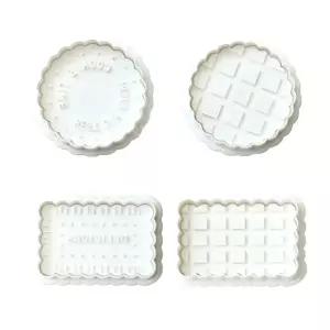 반죽 눈금 커터 제빵 소도구 쿠키 가이드 베이킹 도구