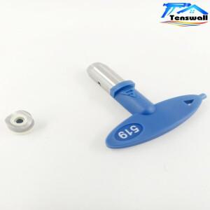 에어리스 페인트 노즐 세트 가역 스프레이 팁 분무기 기계 부품 건 전동 공구