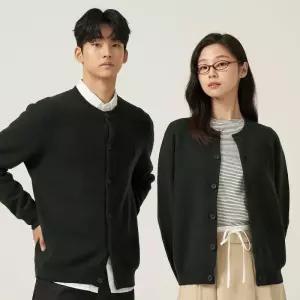 국내매장품 빈폴 남여공용 베럴비 라운드 카디건 - 그린 BC595AC11M 299786