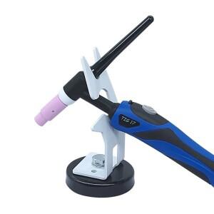 마그네틱 TIG 용접 토치 스탠드 플라즈마 커터 도구 액세서리에 대한 흰색 네트 홀더 지원