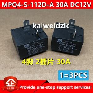 Kaiweikdic MPQ4-S-112D-A 에어컨 전기 온수기 릴레이, JQX-15 f RWG7T-DC12V-HS 대신 12V 30A