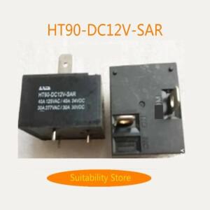 새로운 HT90-DC12V-SAR HT90 12V 온수기 릴레이 30A DC12V 4핀 재고 교환 품질 수량