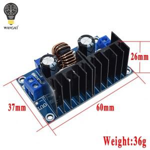 XL4016 PWM 조정 가능 4-36V ~ 1.25-36V 스텝다운 보드 모듈 최대 8A 200W DC-DC 스텝다운 벅 컨버터 전원