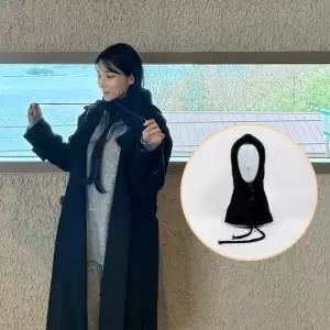 니트 후드넥워머 바라클라바 블랙 JTRP3458