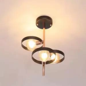 3등 팬던트조명 램프별도 카페천정등 까페전등