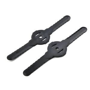 20PCS 잔디 트리머 블레이드 전기 무선 도구에 대 한 플라스틱 브러시 커터 깎는 기계 정원 예비 부품