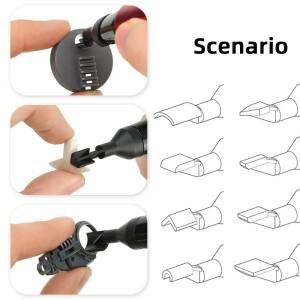 DSPIAE ES-A USB 충전식 왕복 샌더 - 플라스틱 모델 샌딩 및 군용 공예 도구용 전기 연삭 펜