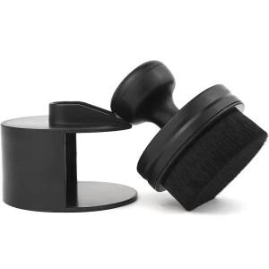 휴대용 자동차 타이어 브러시 (씰 커버 포함), 고밀도 부드러운 디테일링 브러시 (타이어 광택, 왁스 도포