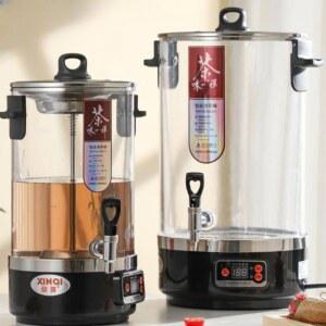 전기 탕약 대형 유리 약탕기 업그레이드 홍삼 업소용 보온 대용량 디스펜서 이중