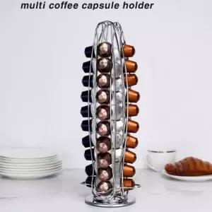 멀티 회전 캡슐커피홀더 40구 캡슐커피 거치대 보관 홀더