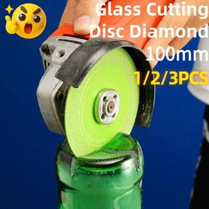컷팅날 100mm 유리 절단 디스크 다이아몬드 초박형 톱날 와인병 세라믹 앵글 그라인더 기계
