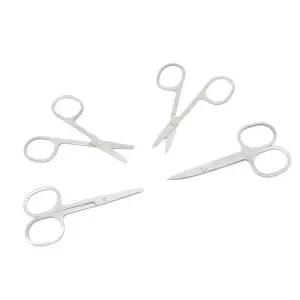 정리 눈썹 스텐인레스 미용 코털 가위 도구 인레스