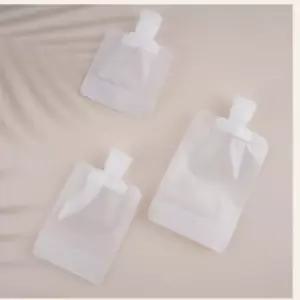 휴대용소분파우치 파우치 소분 PET파우치 세트 다용도 여행용